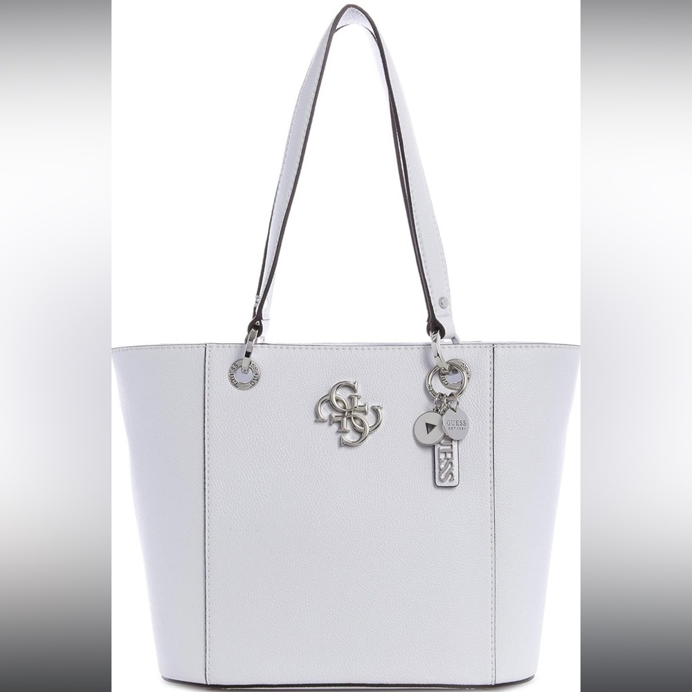 guess noelle elite tote shoulder purse